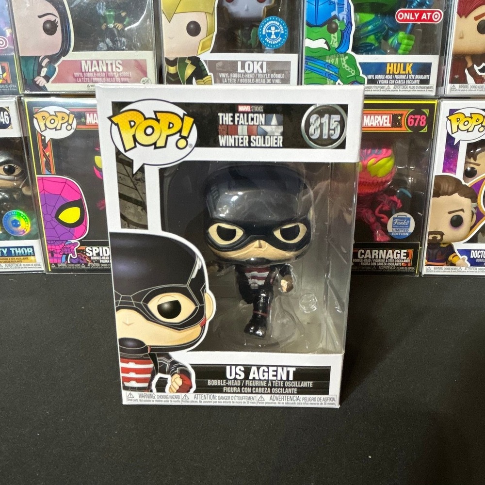 Funko Pop Marvel US Agent 815 Falcon and the Winter Soldier Vinyl Figure MCU